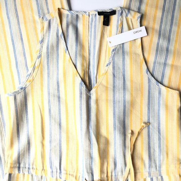 Anthropologie Drew Jumpsuit. Stripes. NWT Size S - Picture 4 of 4